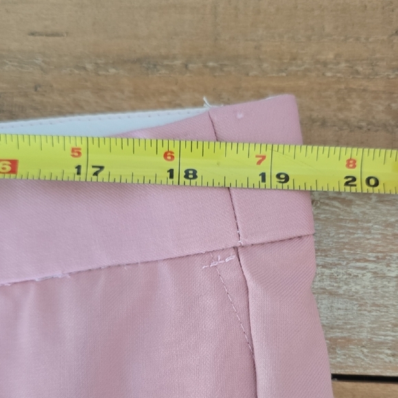 Pink Tailored Pantsuit with Relaxed Blazer - Picture 10 of 14